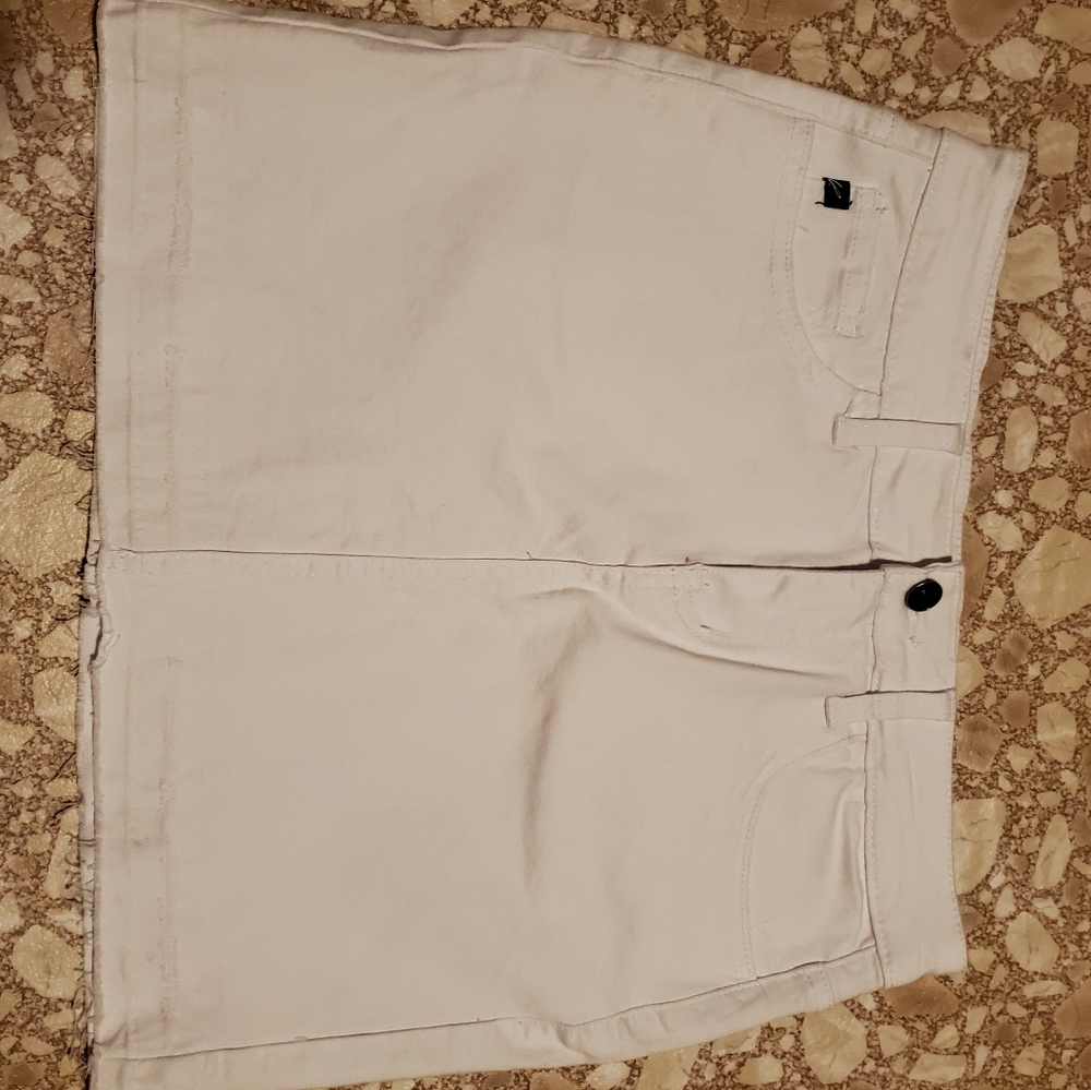 NWT White mini skirt